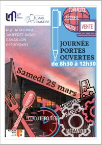 Portes ouvertes lycée Alexandre Dumas